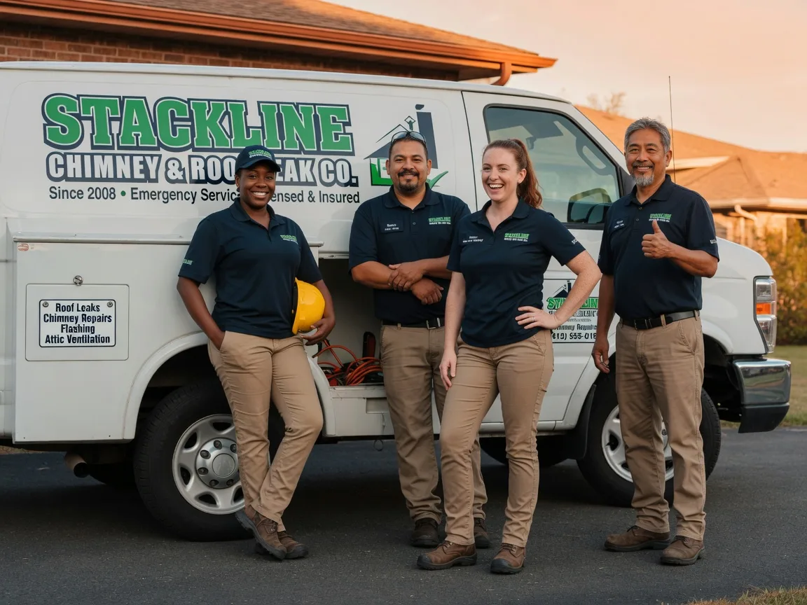 Chimney flashing repair company in Mcgrann, PA